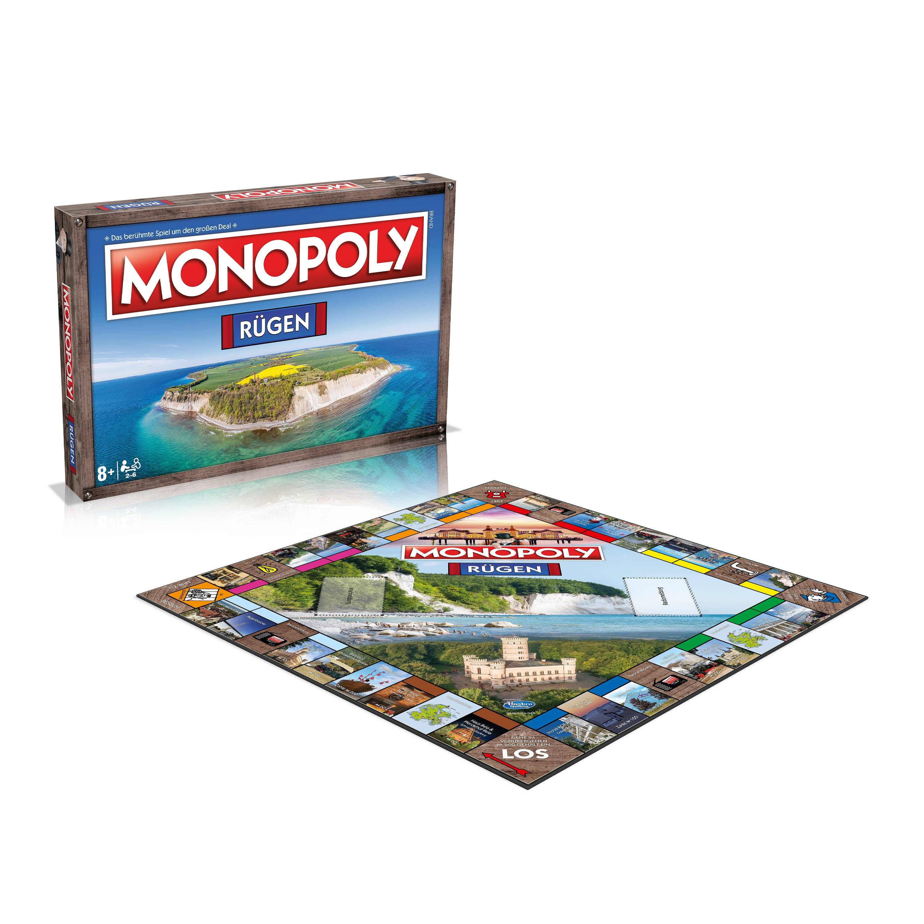 Monopoly - Rügen Brettspiel Gesellschaftsspiel Spiel
