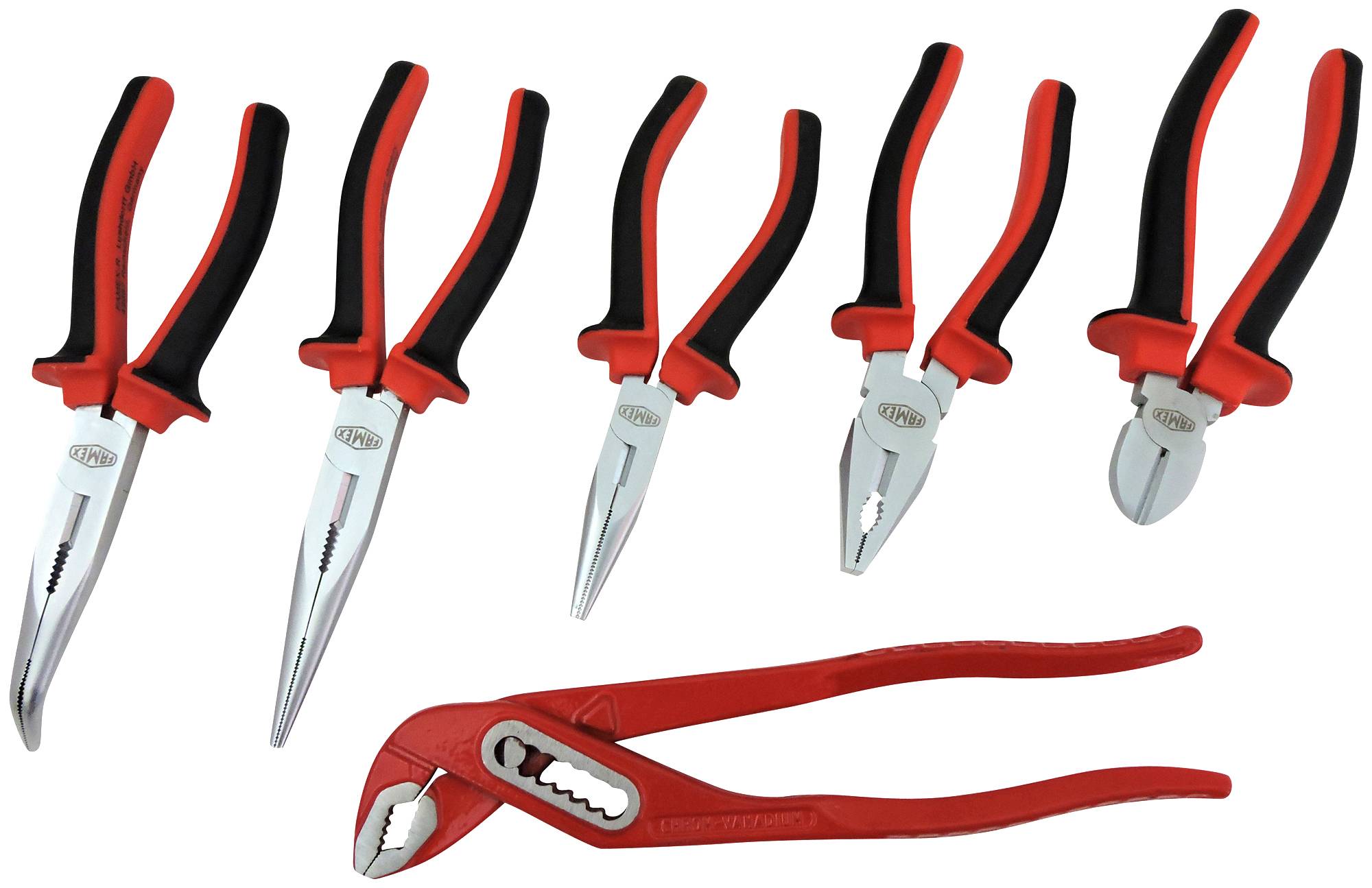 FAMEX 3959-6 Hochwertiger Zangen Satz 6-teilig