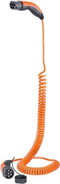 LAPP MOBILITY Spiral-Ladekabel Typ 2, bis zu 11 kW, 5 m, Orange