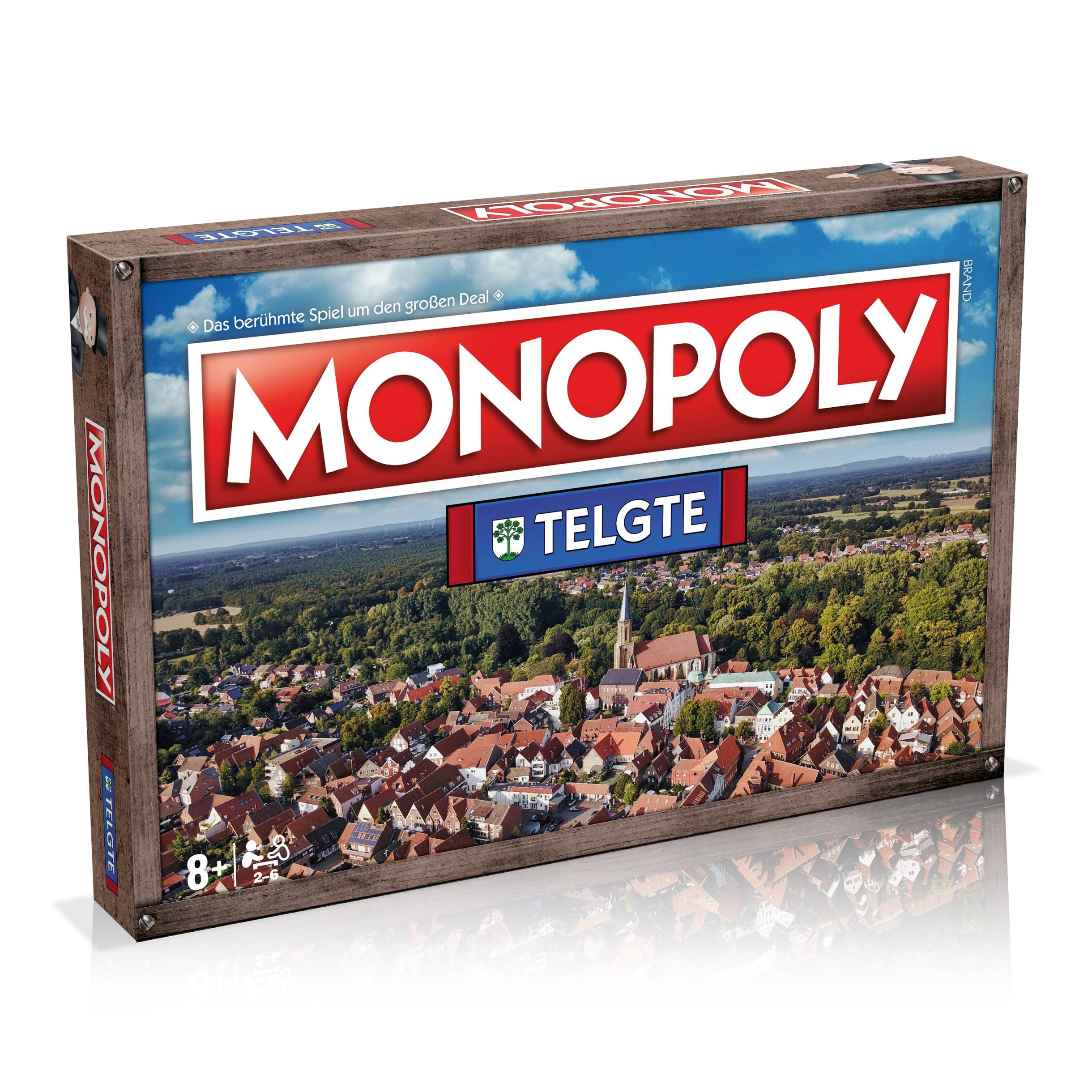 Monopoly - Telgte Brettspiel Gesellschaftsspiel Spiel Cityedition