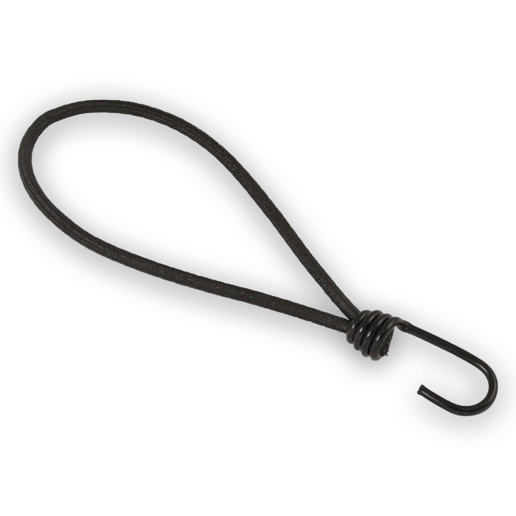 Dreamprint Expanderschlinge mit Haken 100 Stück / 20 cm | Expander mit Spiralhaken und kratzfester Gummihülle für Planen, Banner, Netze – Starke