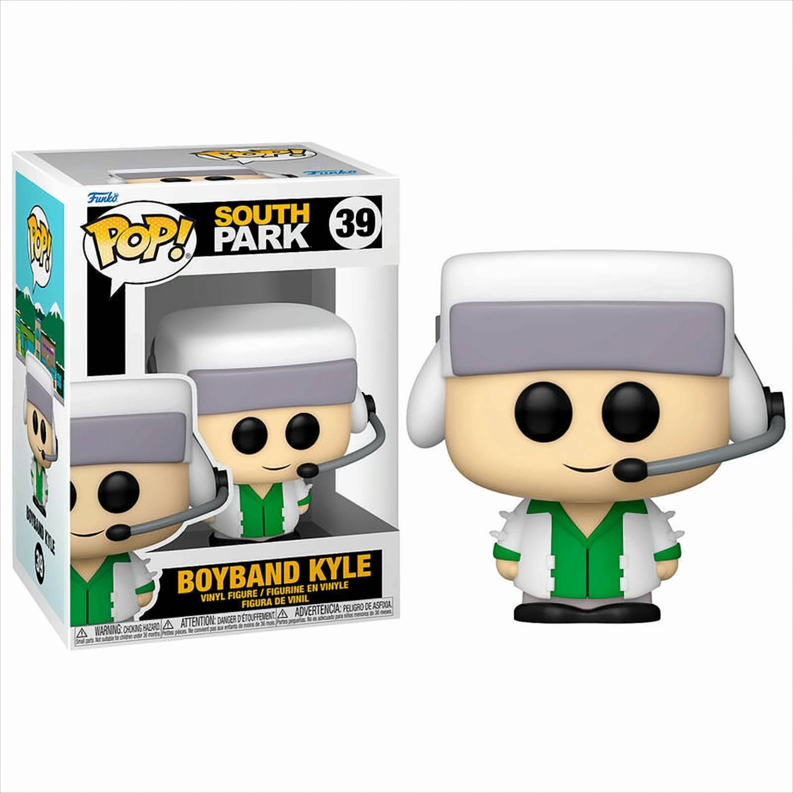 POP - South Park 20th Anniversary - Boyband Kyle Neu & OVP