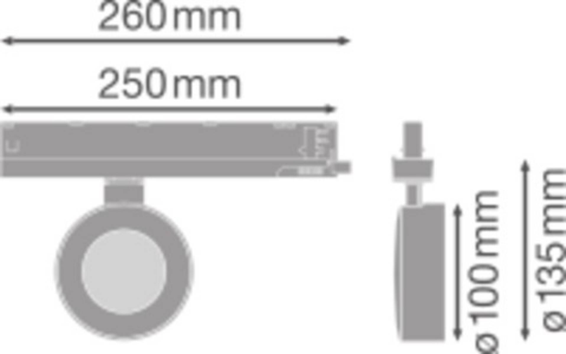 Ledvance LED-Stromschienenstrahler TRSPCD10028930NFLW/T