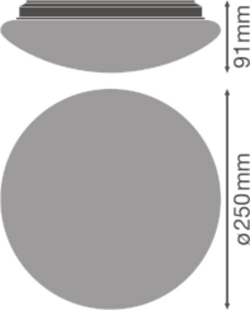 Ledvance LED-Wand-/Deckenleuchte SFCIRC.250SEN13W4000