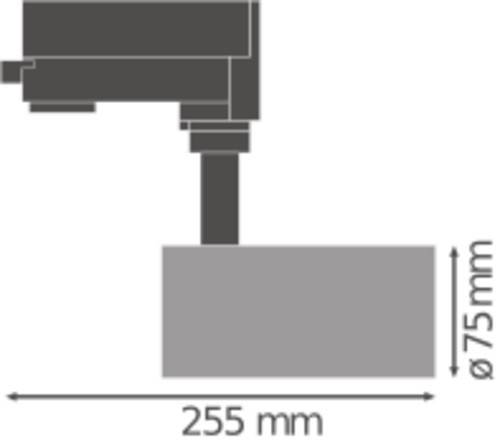 Ledvance LED-Stromschienenstrahler TRACK SP7525W4K90RGY