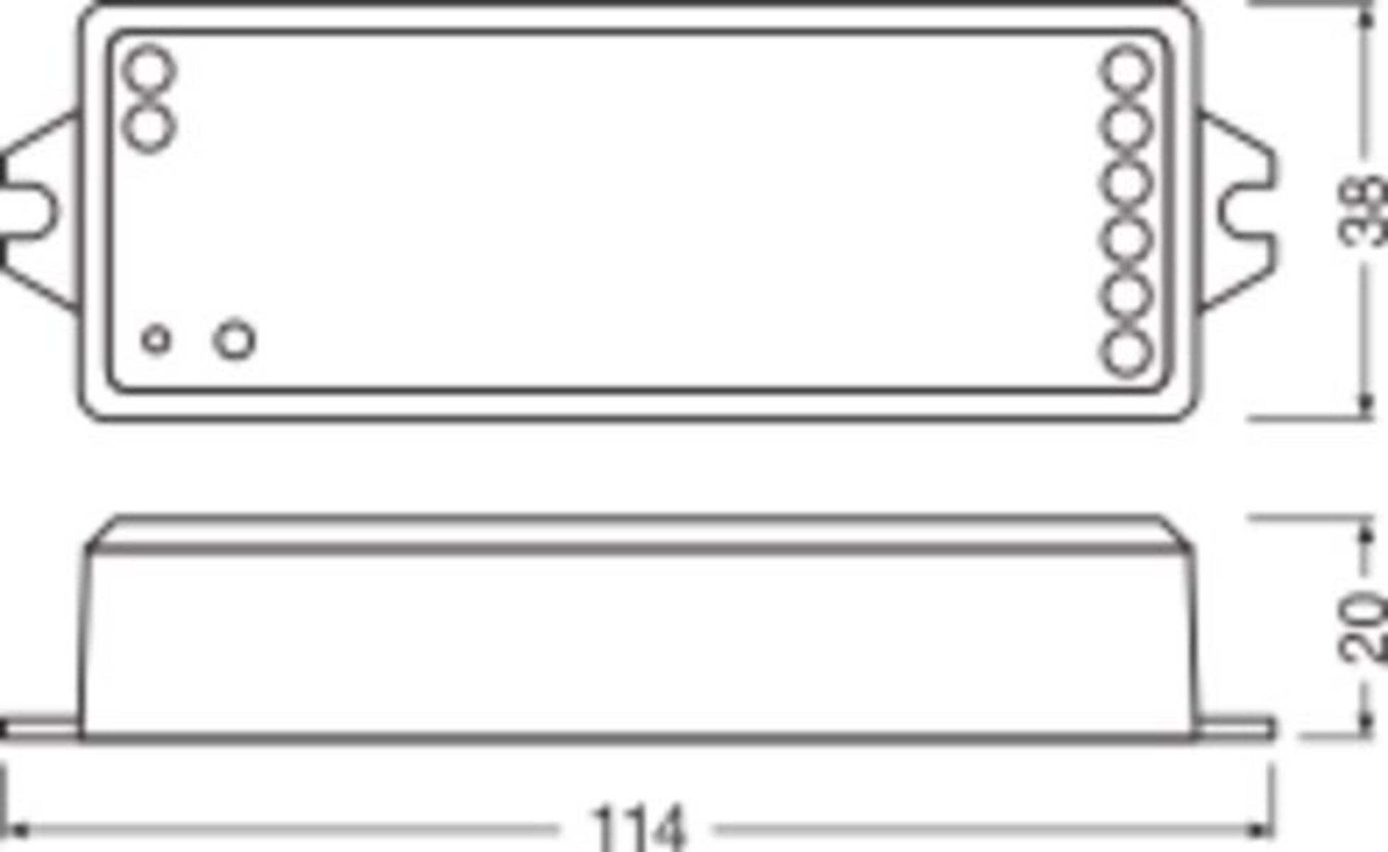 Ledvance Dimmersteuerung LCRFCONTROL24VRGBWTW