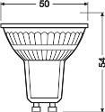 OSRAM HOMELIGHTING 4058075433182 LED EEK F (A - G) GU10 Reflektor 3.7W = 50W Warmweiß (Ø x L) 50mm x 54mm 1St.