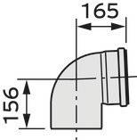 Vaillant Bogen 87 Grad 0020095552