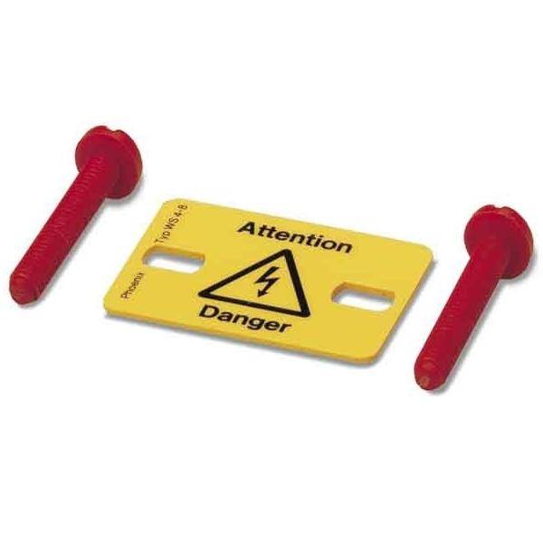 Phoenix Contact Warnschild WS 3- 6