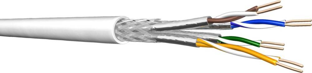 350 Mtr. Draka Comteq (DNT) UChome SS26 Kat.7 weiß 60026455-Dca-Box350