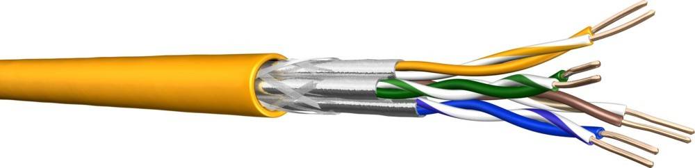 Draka Comteq (DNT) UC1200 HS23 Kat.7A gelb 60088364-Dca-T1000