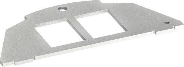 Tehalit Montageplatte Typ01 Keyst. BSM012