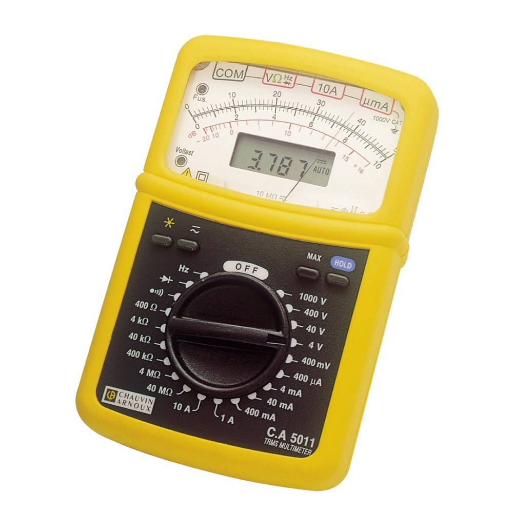 Chauvin Arnoux Multimeter C.A 5011 m. Koffer