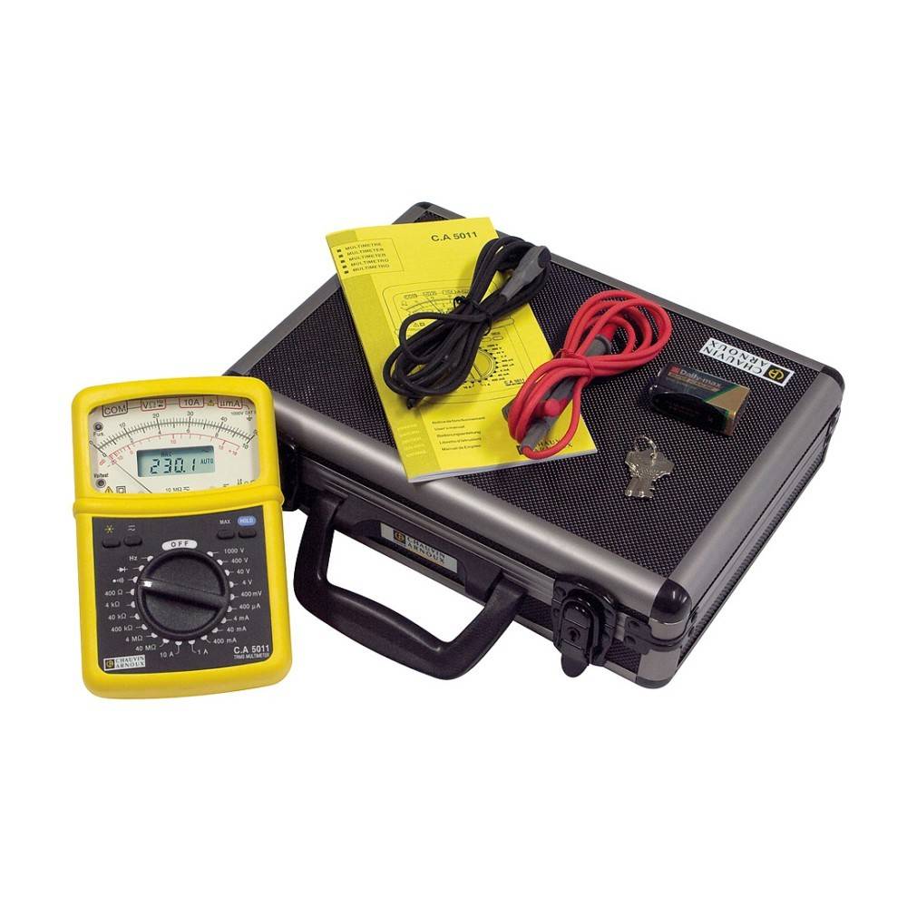 Chauvin Arnoux Multimeter C.A 5011 m. Koffer