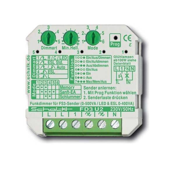 Schalk Funk-Universal-Dimmer FD3 U2
