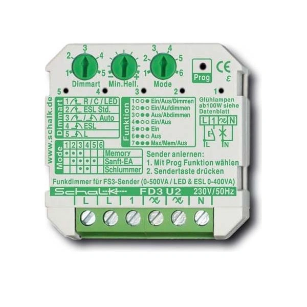Schalk Funk-Universal-Dimmer FD3 U2 Schalk Funk-Universal-Dimmer FD3 U2