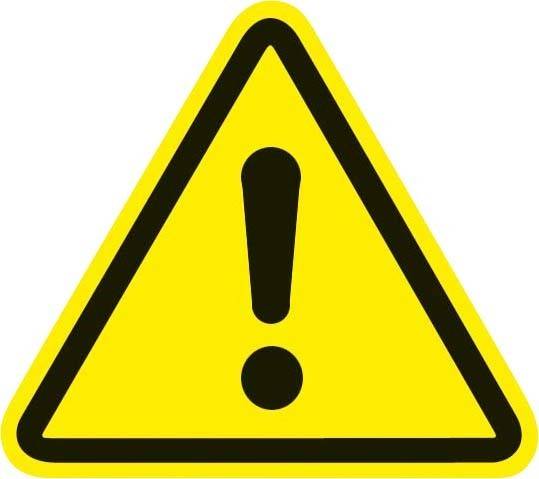 5 Stück HellermannTyton Warnschild 597-61211(VE100)