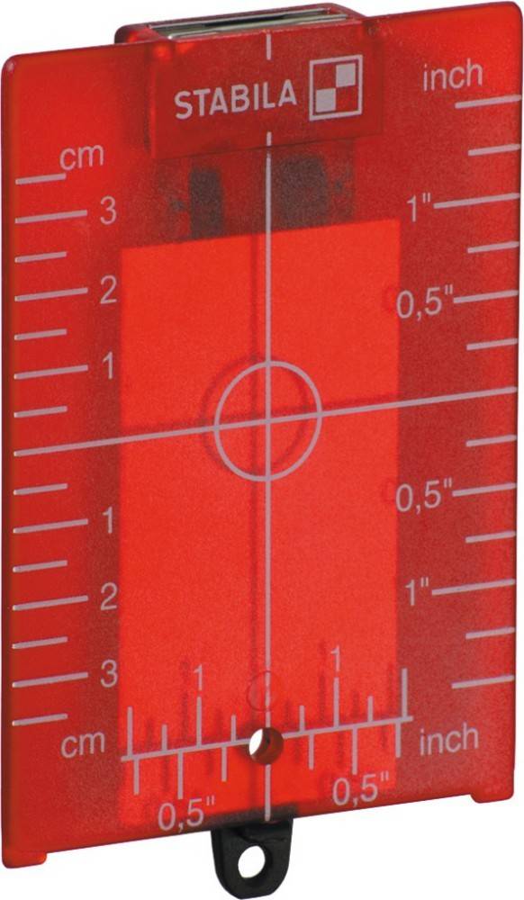 Stabila Zielplatte ZP, rot