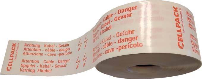 Cellpack Trassenwarnband Warnb. Kabel 100-250