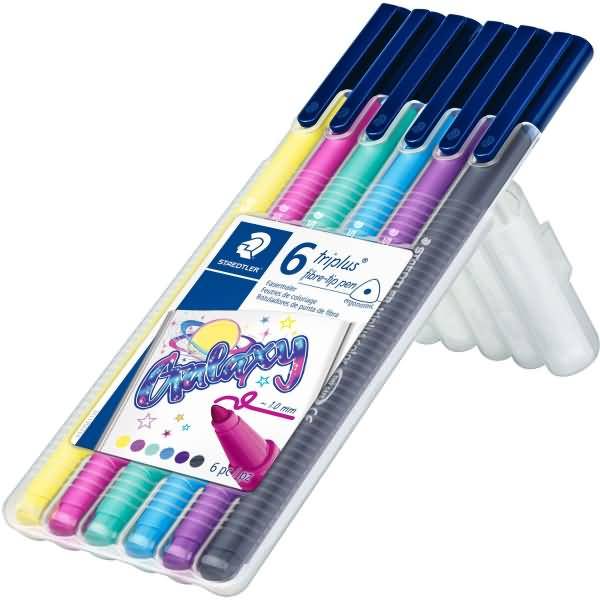 Fasermaler triplus color ca. 1,0mm VE=6 Farben