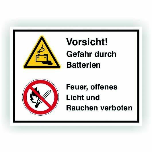 Cimco Werkzeuge Kombischild ISO 7010 182748