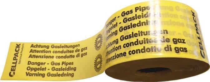 Cellpack Trassenwarnband GAS 100-250
