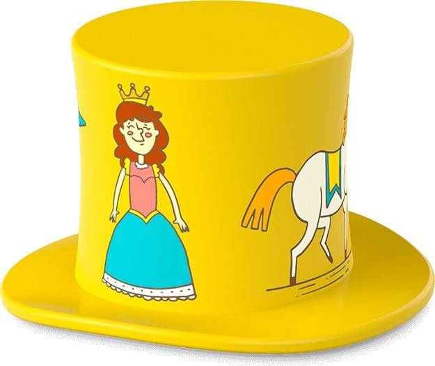 TechniSat Hütchen Märchen TECHNIFANT Hü gelb