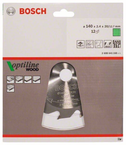 Bosch Power Tools PRO Wood Kreissägeblatt, 2608641168