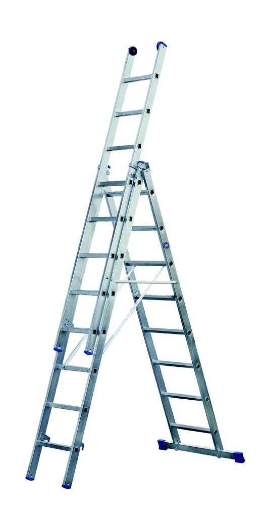 ILLER-LEITER Alu-Mehrzweckleiter 3-tlg. 53012