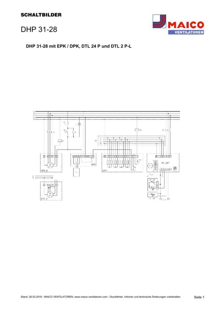 Maico Elektro-Lufterhitzer DHP 31-28