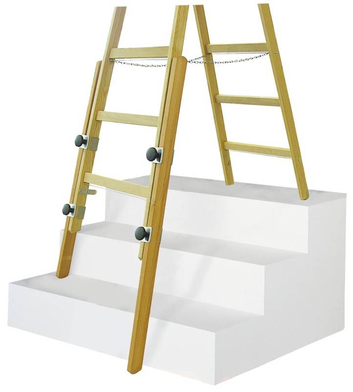 ILLER-LEITER Holz-Verl.schenkel 1 Paar 1155