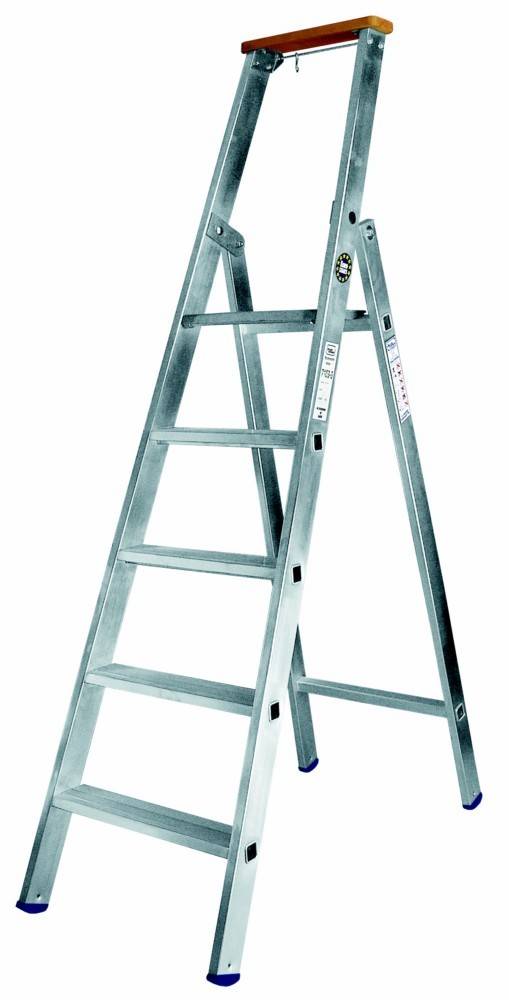 ILLER-LEITER Stufenstehleiter Alu 52704