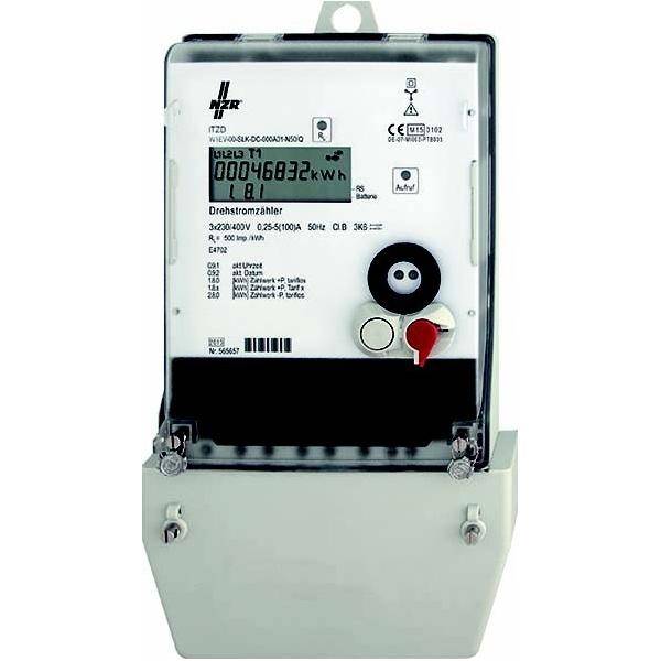 NZR Drehstromzähler ITZD-2Q 5(100)A MID
