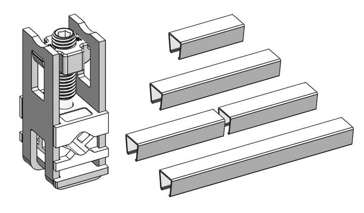 Striebel&John Einspeiseklemmen-Satz VS891EK