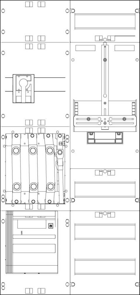 ABN Zähler-Wandlerfeld ZW27X1562N
