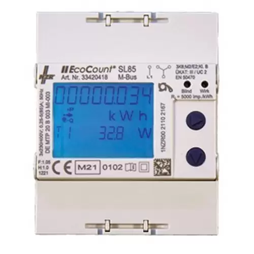NZR Elektr.Hutschienenzähler EcoCount SL#43420205 NZR Elektr.Hutschienenzähler EcoCount SL#43420205