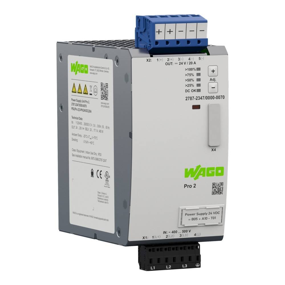 WAGO GmbH & Co. KG Stromversorgung 2787-2347/000-070