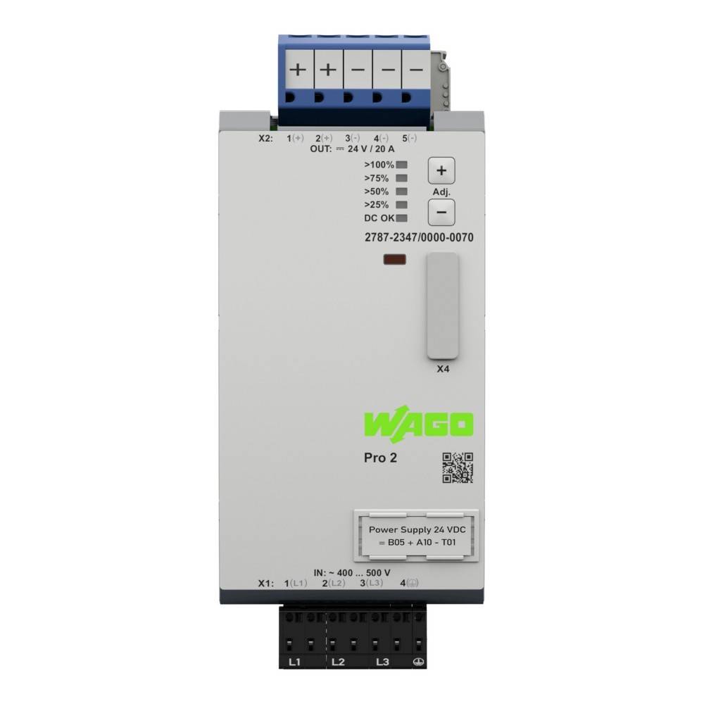 WAGO GmbH & Co. KG Stromversorgung 2787-2347/000-070