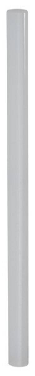 Ein hoher, schlanker, weißer Zylinder steht vor einem neutralen Hintergrund.