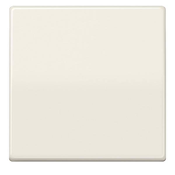 Eine schlichte, cremeweiße quadratische Fliese mit glänzender Oberfläche, typisch für den Einsatz in Innenräumen wie Küchen oder Badezimmern.