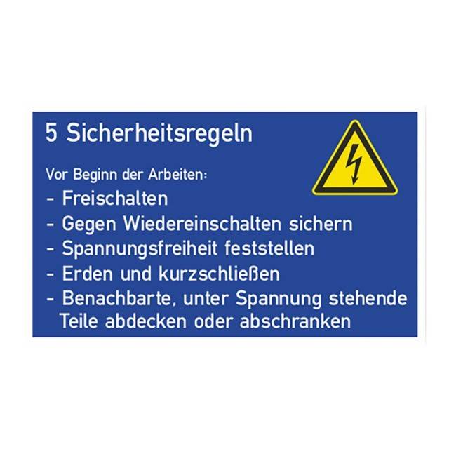 Cimco Werkzeuge GS 5 Sicherheitsregeln 182746