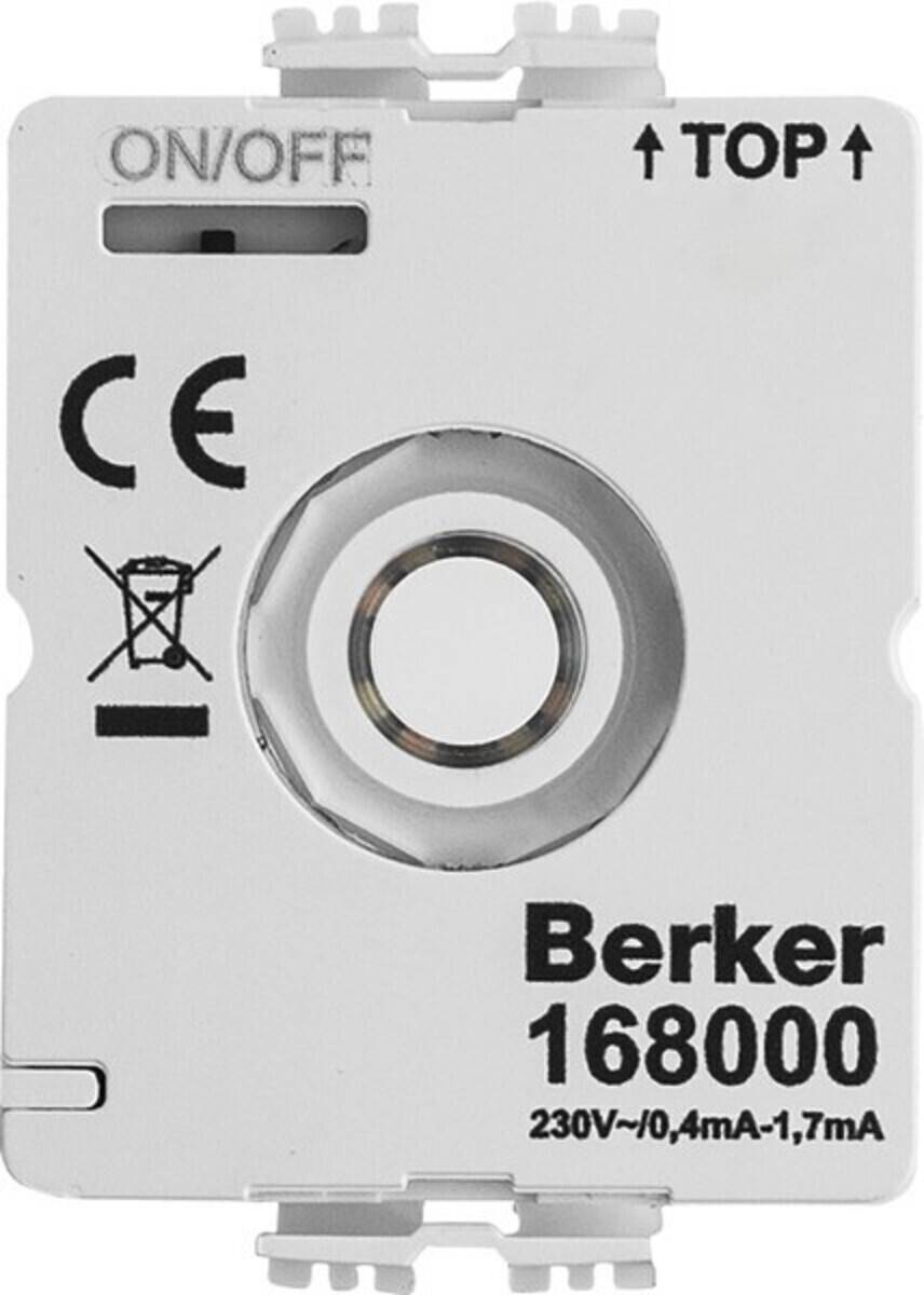 Berker LED-Modul Drehschalter 168000