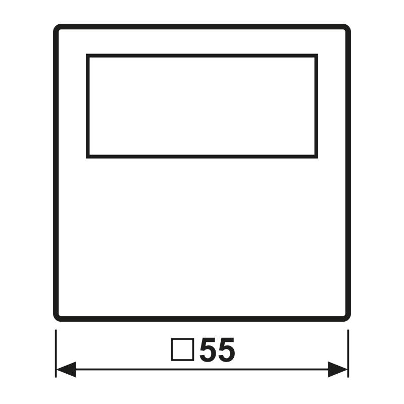 Jung Timer Standard, Display A 1750 D SW