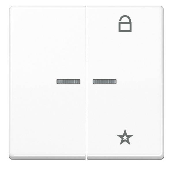 Jung eNet Funk-Steuertaste FM AS 1701 WW