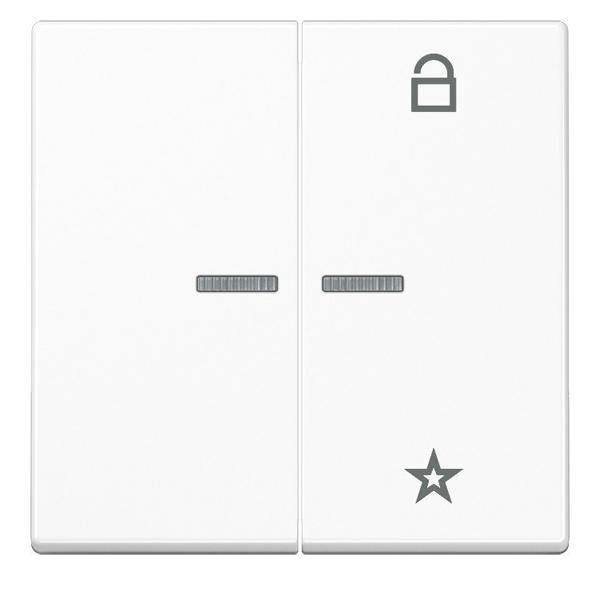 Jung eNet Funk-Steuertaste FM A 1701 BF WWM