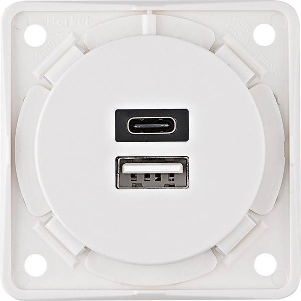 Berker USB Ladesteckdose 926202509