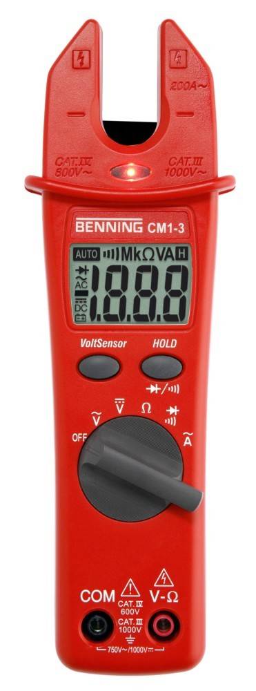 Benning Digital Stromzange CM1-3