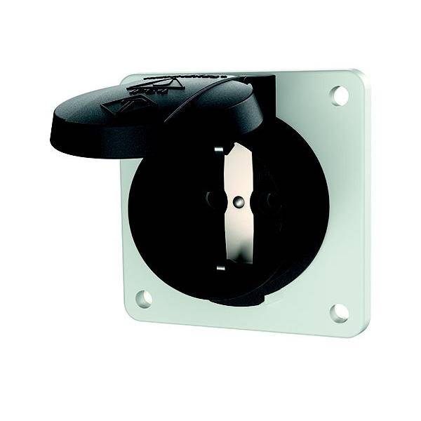 Mennekes SCHUKO schwarz 11312F