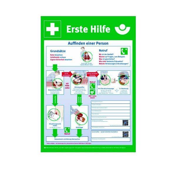 Cimco Werkzeuge Notfall-Aushang 1.Hilfe 182750