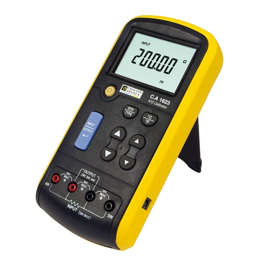 Chauvin Arnoux Kalibrator f. PT-Fühler C.A 1623